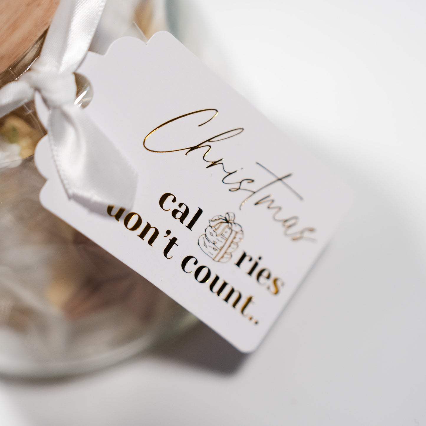 Christmas Calories Don't Count Jar