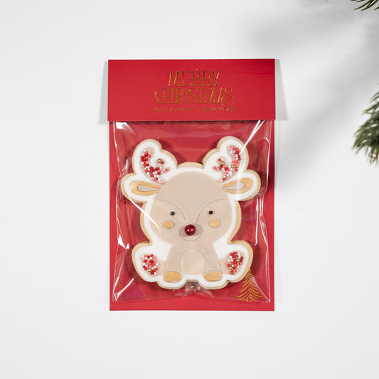 Deluxe Sprinkle Reindeer - Red