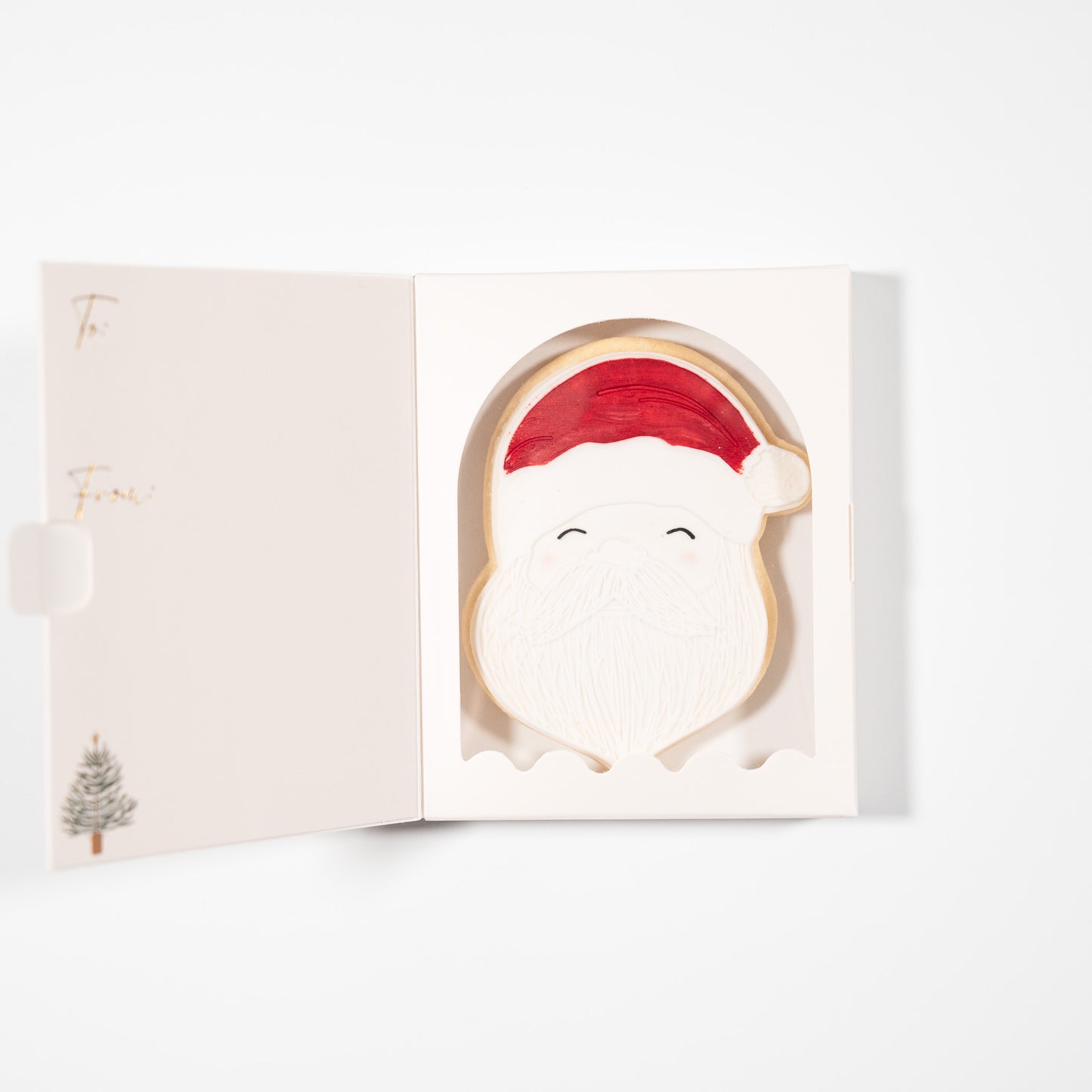Deluxe Gift Card Cookie - Santa
