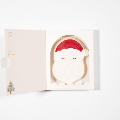 Deluxe Gift Card Cookie - Santa