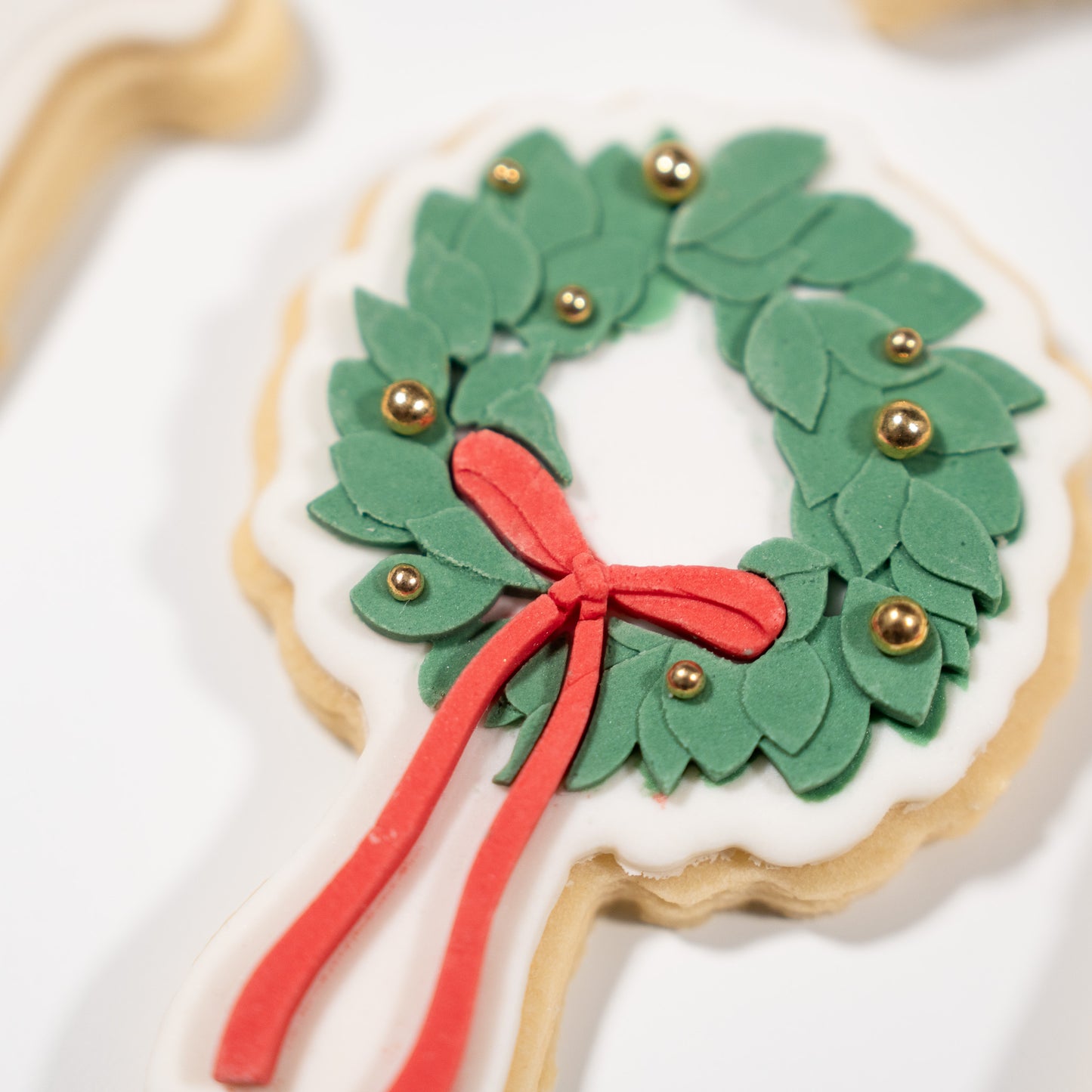 Deluxe Gift Card Cookie - Wreath