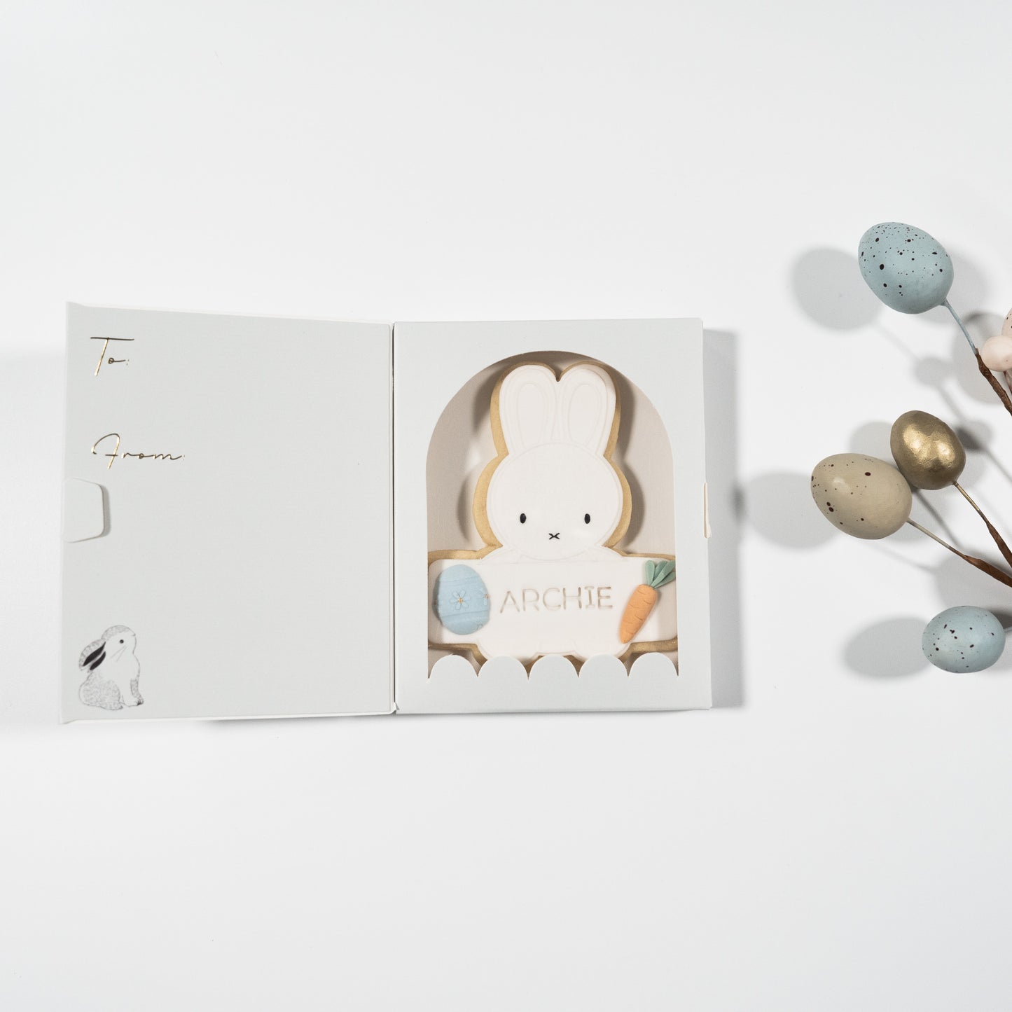 Deluxe Personalised Miffy - Blue