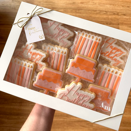 Birthday Cookie Box